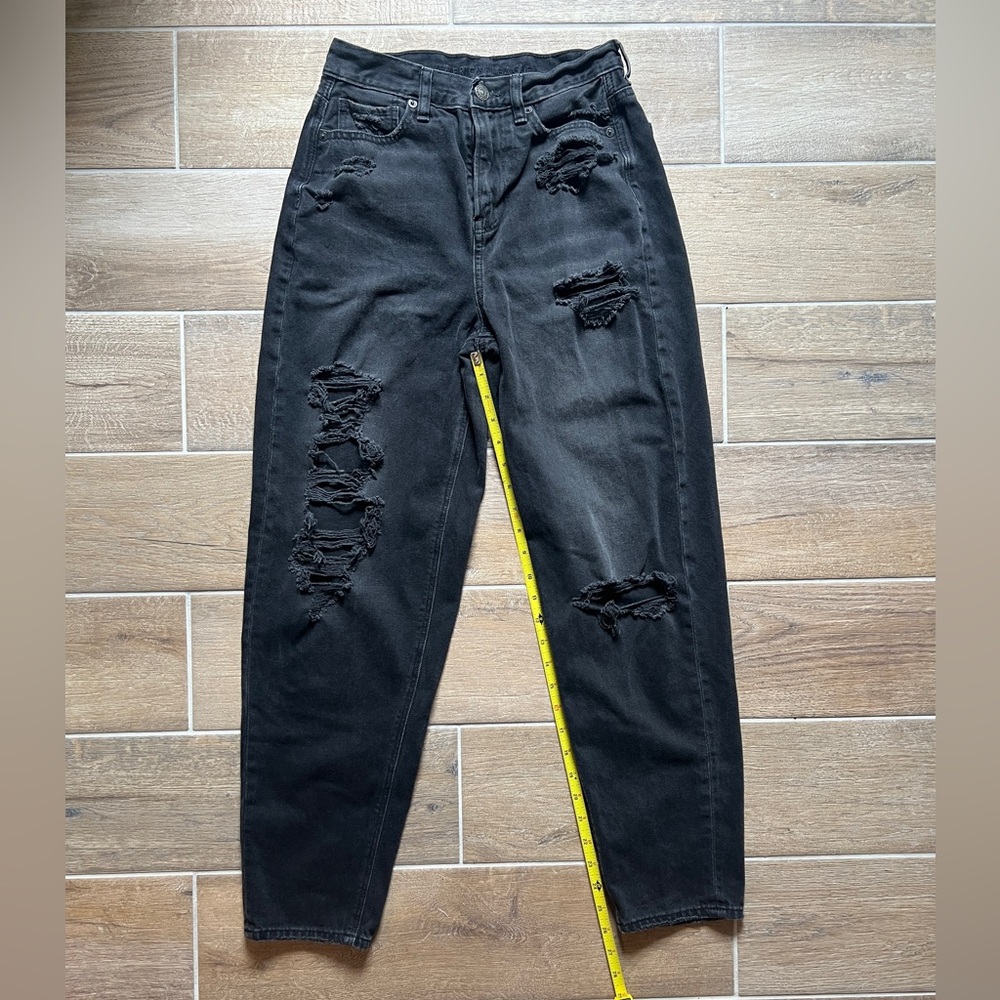American Eagle Outfitters Black Straight Leg Jeans